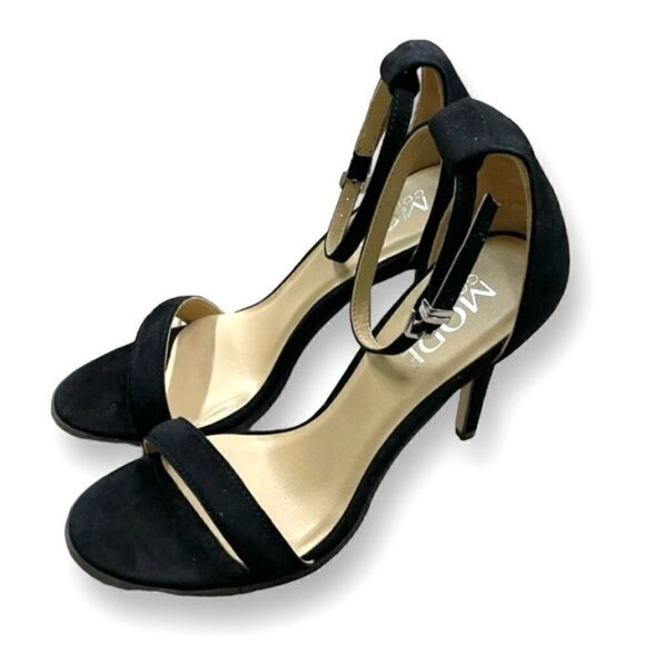 🔴2 for 130🔴 Mode Collective sandal heel Daria black suede, size 41, US 10 - Picture 7 of 15